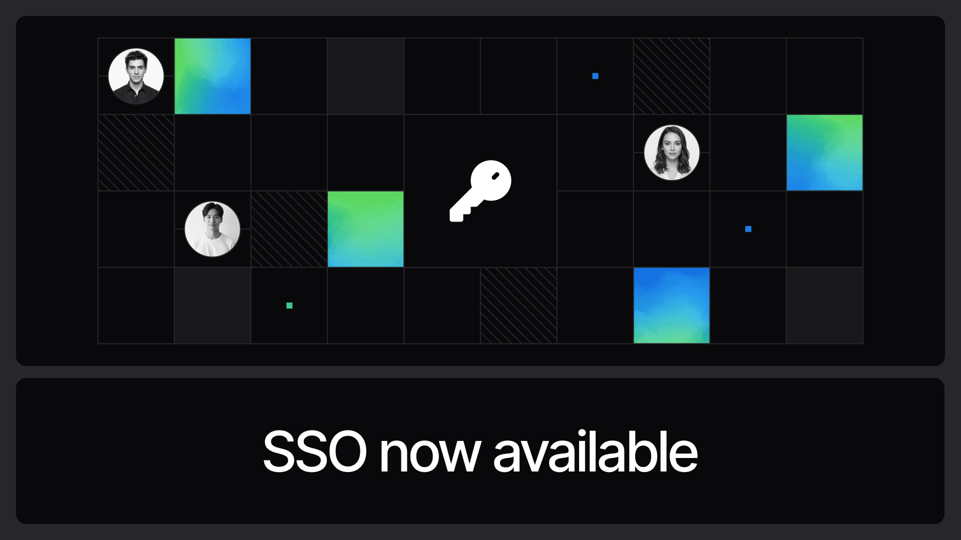 Single Sign-on (SSO) is now available
