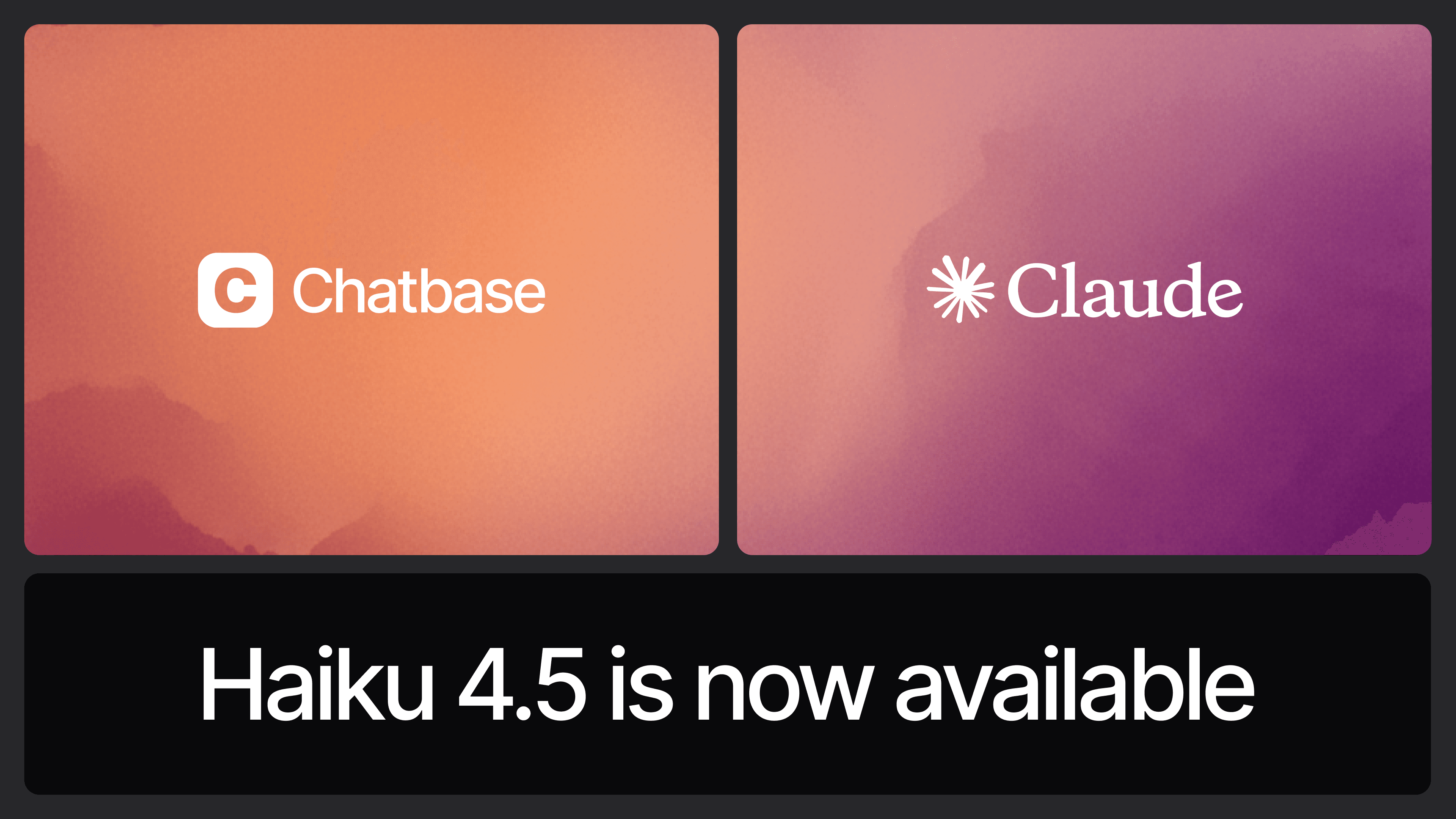 Haiku 4.5 is now available in Chatbase